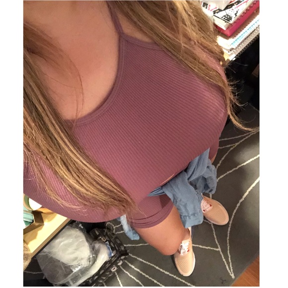 23. Mauve Ribbed Set - Picture 2 of 7